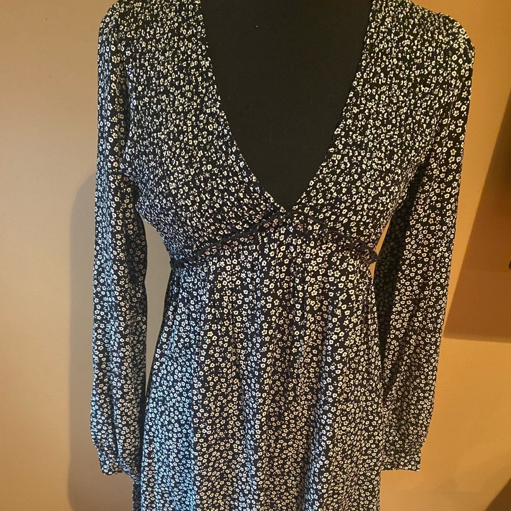 NWT Women’s Black & White Wild Fable Above the Knee Dress